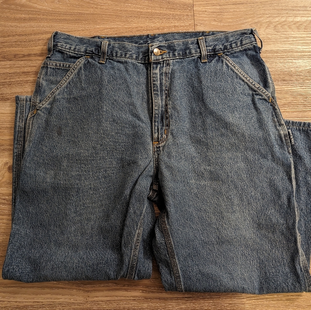 Carhartt work wear carpenter jeans 38 - Picture 2 of 3